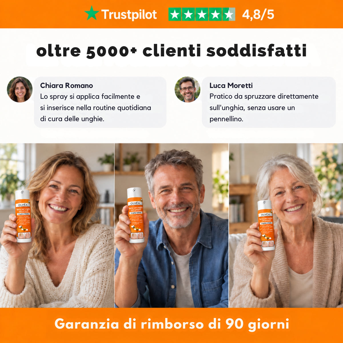 Olvéa Spray contro la micosi delle unghie