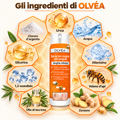 Olvéa Spray contro la micosi delle unghie